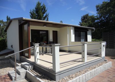 Ferienhaus 5 mit Terrasse, Ferienhäuser Vorwachs in Goyatz am Schwielochsee