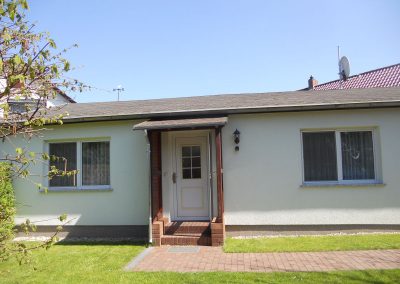 Eingang Ferienhaus 2, Ferienhäuser Vorwachs in Goyatz am Schwielochsee